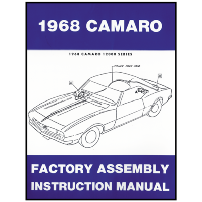 Chevrolet 1968 Camaro Factory Assembly Manual