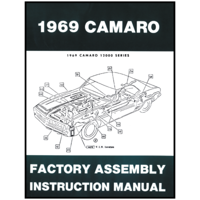 Chevrolet Camaro 1969 Factory Assembly Manual