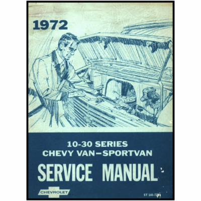 Chevrolet GMC 1972 Van SportVan Service Manual